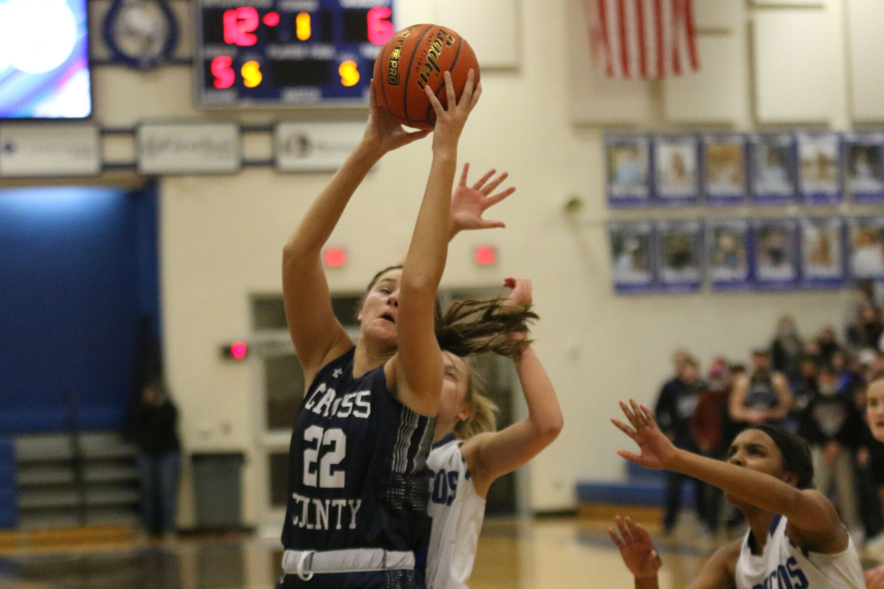Cross County vs. Centennial girls basketball, Feb. 18 16.JPG